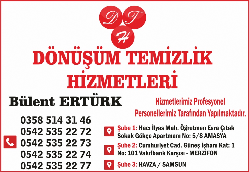 DÖNÜŞÜM TEMİZLİK AMASYA