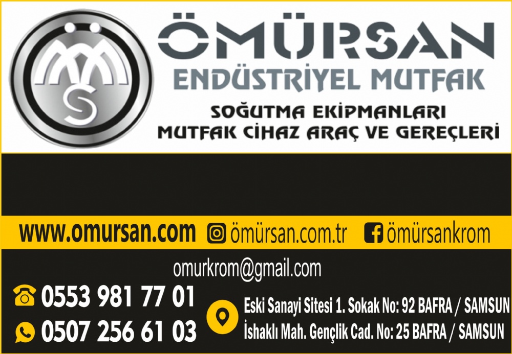 ÖMÜRSAN ENDÜSTRİYEL MUTFAK AMASYA
